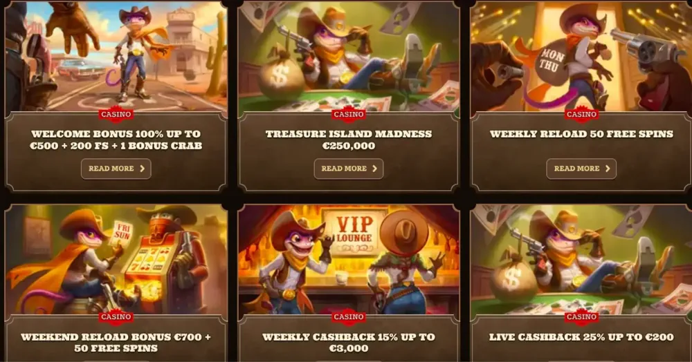 Dazardbet Casino Bonuses
